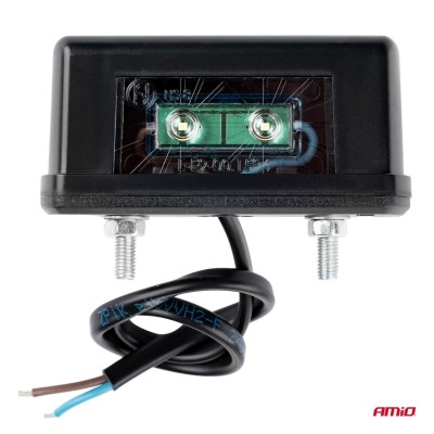 Piloto LED iluminación placa matrícula