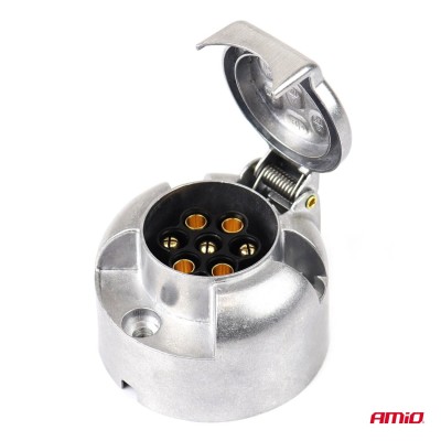 Enchufe aluminio para remolque 7 polos ALU- blíster