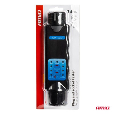 Comprobador de tomas de remolque 13 polos