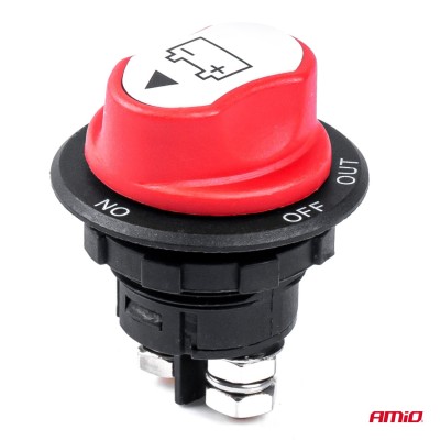 Interruptor desconectador de Batería 12/32V 100A máximo y 500A de pico