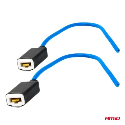 Enchufe Cerámico Recto 2 und. H1/H3 cable 15 cm