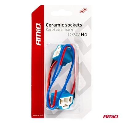 Conector Cerámico Angular 2 und. H4 cable 15 cm