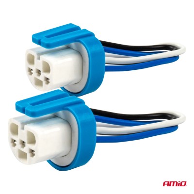 Conector Cerámico Recto 2 und. HB1/HB5 9004/9007