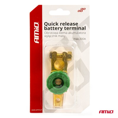 Desconectador rotativo para borna de Batería max.300A