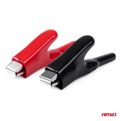 pinzas de cocodrilo Batería 2 uds 25A 75mm