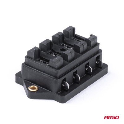 Caja de fusibles 4 vías 30A máximo