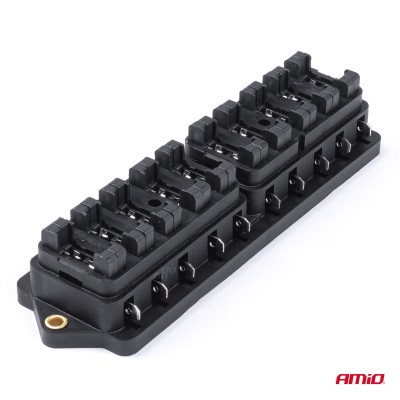 Caja de fusibles 10 vías 30A máximo