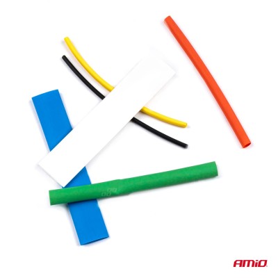 Estuche 100 piezas variadas de Tubos Termorretráctiles