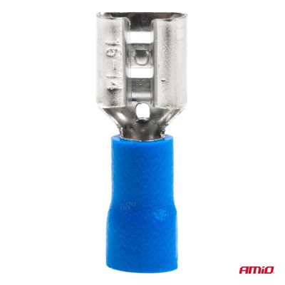 Terminal Plano Hembra Rojo 7.4mm 1.5-2.5mm2 15A 10 uds.