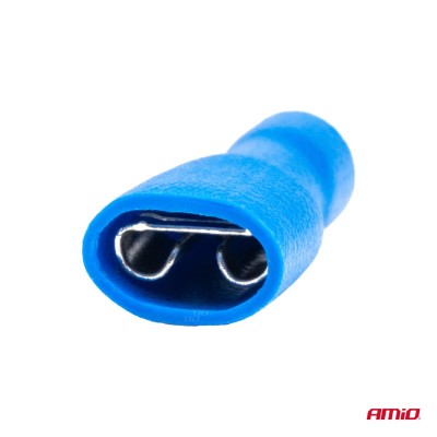 Terminal Plano Hembra Rojo 9.3mm 0,75-2,5mm2 15A 10 uds.