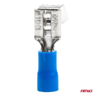 Terminal Plano Hembra Rojo 7.4/6.3mm 1.5-2.5mm2 15A 10 uds.