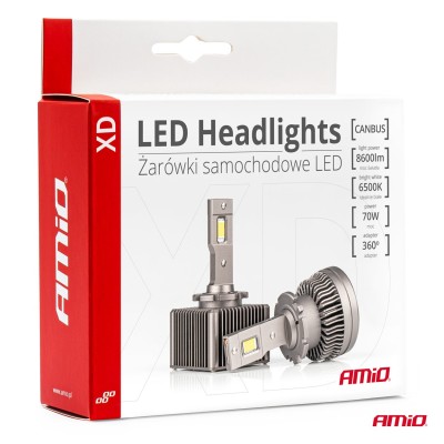 Lamparas Luz de Cruce LED D5S XD Series AMiO