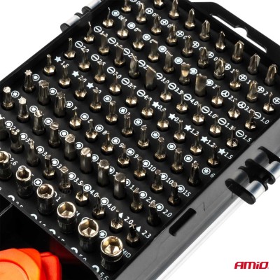 Juego de Destornilladores de Precisión estuche 115 piezas