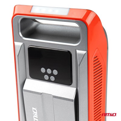 Compresor de aire para coche con manómetro digital y luz LED 12V ACOMP-18