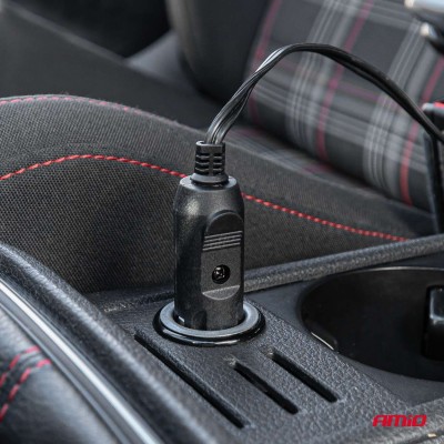 Compresor de aire para coche con manómetro digital y luz LED 12V ACOMP-18