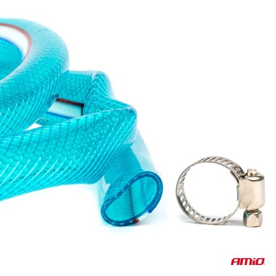 Bomba eléctrica para diesel 12V/230V sumergible diámetro 38 mm, kit con manguera