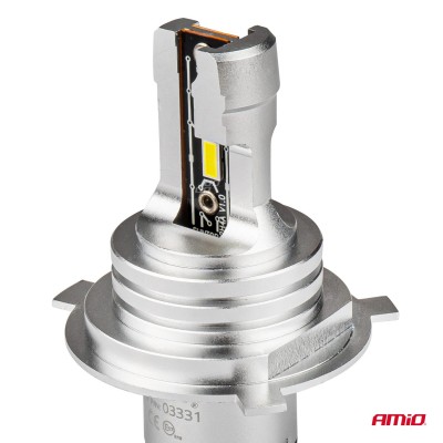 Lamparas Luz de Cruce LED H4/H19 H-mini AMiO