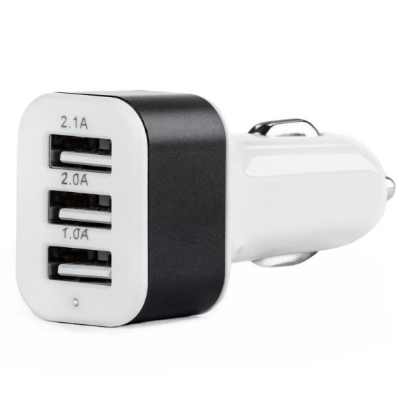 Cargador de Móvil USB para Coche 3xUSB PCH-03