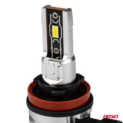 Lámparas Luz de Cruce LED H8/H9/H11/H16 H-mini AMiO