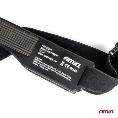 Linterna de cabeza LED XPE+COB 1200mAh LH05