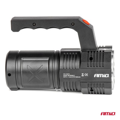 Linterna 4LED+COB, 18650mAh WT17