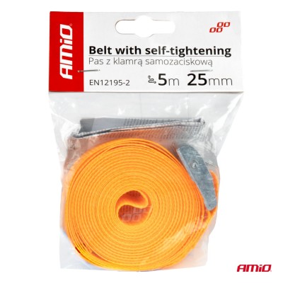 Cincha con auto apriete 5m x 25mm