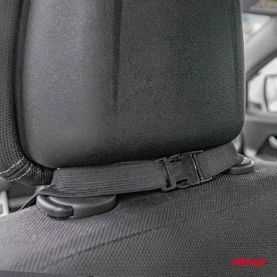 Respaldo para asiento delantero calefactado 12v. 1 und. 98x48cm