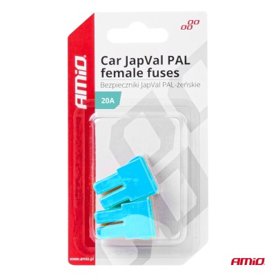 Fusibles JapVal PAL Hembra 20A AMIO-03388 2 unicades