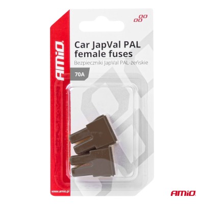 Fusible JapVal PAL Hembra 70A AMIO-03393 2 unidades