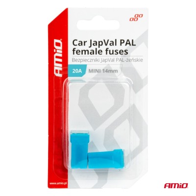 Fusible JapVal PAL Hembra 20A AMIO-03435 2 unidades
