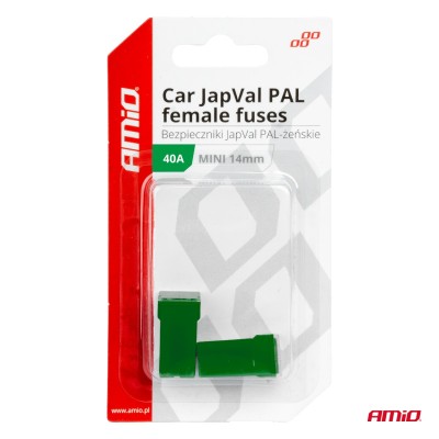 Fusible JapVal PAL Hembra 40A AMIO-03438 2 unidades