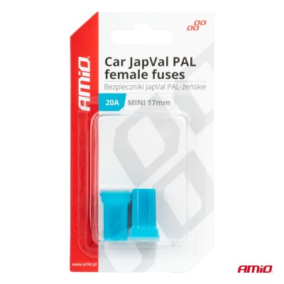 Fusible JapVal PAL Hembra 20A AMIO-03443 2 unidades