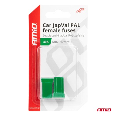 Fusible JapVal PAL Hembra 40A AMIO-03445 2 unidades
