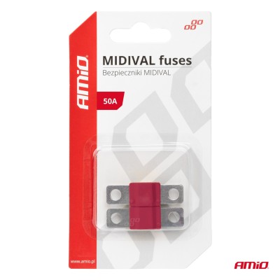 Fusible MIDIVAL 50A AMIO-03475 2 unidades