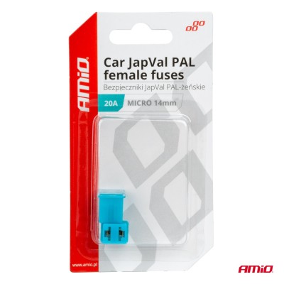 Fusible JapVal PAL Hembra 20A AMIO-03451 2 unidades