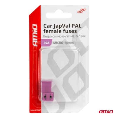 Fusible JapVal PAL Hembra 30A AMIO-03453 2 unidades