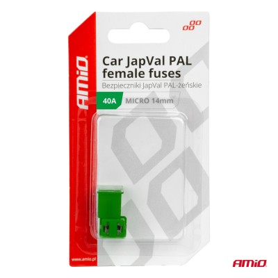 Fusible JapVal PAL Hembra 40A AMIO-03454 2 unidades