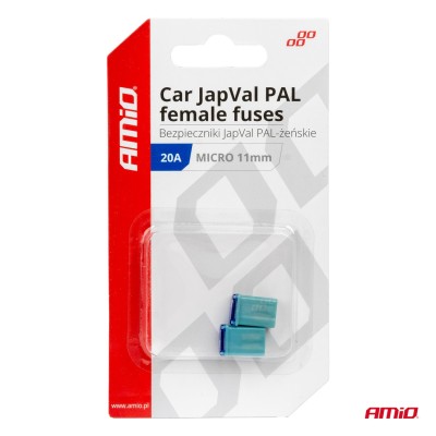 Fusible JapVal PAL Hembra 20A AMIO-03458 2 unidades