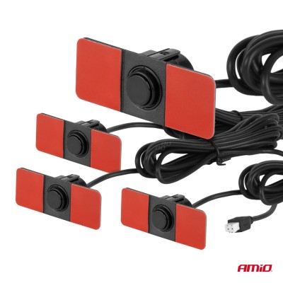 Sensores aparcamiento AMIO tipo original con pantalla y sonido