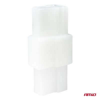 Conector rápido 2 vías con terminales macho/hembra AMIO-03512