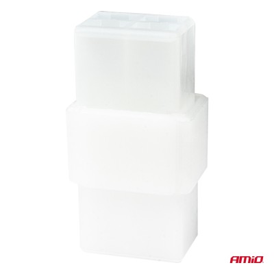 Conector rápido 4 vías con terminales macho/hembra AMIO-03514