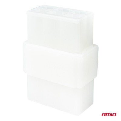 Conector rápido 6 vías con terminales macho/hembra AMIO-03515