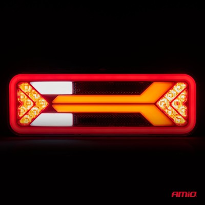 Piloto multifuncional LED DINAMICO trasero DERECHO RCL-09-R AMIO-03576