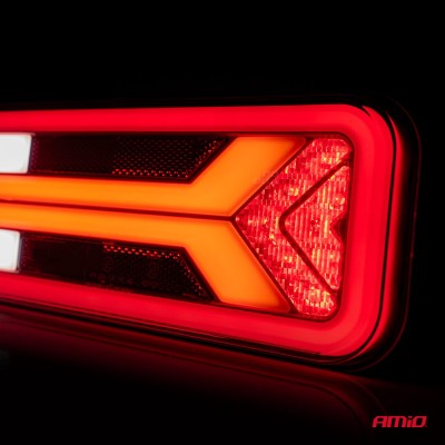 Piloto multifuncional LED DINAMICO trasero DERECHO RCL-09-R AMIO-03576