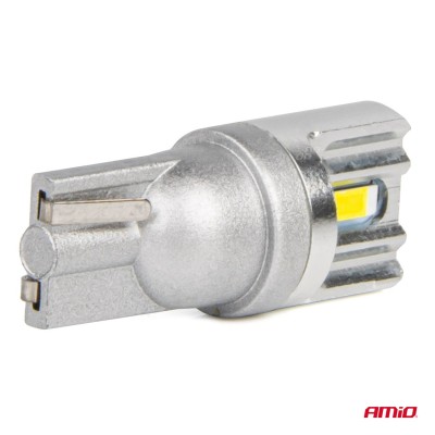 Bombillas LED  T10 W5W 2x1860 SMD blancas 12V/24V AMIO-03719