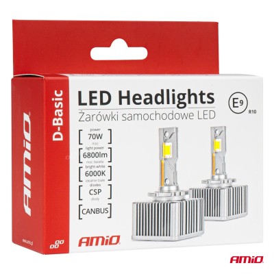 Lámparas LED D3S/D8R/D3R Luz de Cruce AMiO-03628