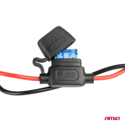 Duplicador de mechero triple con 3 USB, 1 USB C y voltímetro 12v / 24v.