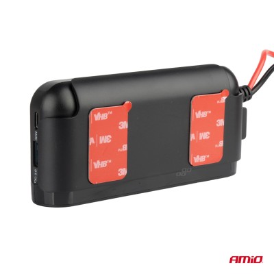 Duplicador de mechero triple con 3 USB, 1 USB C y voltímetro 12v / 24v.