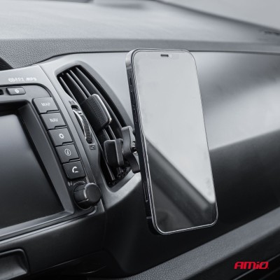 Soporte magnético de móvil para rejillas de ventilación AMIO-03784