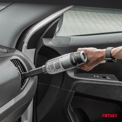 Aspiradora con batería recargable para coche HEPA 4,5Kpa. AMIO-03692